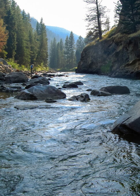 The Gallatin River